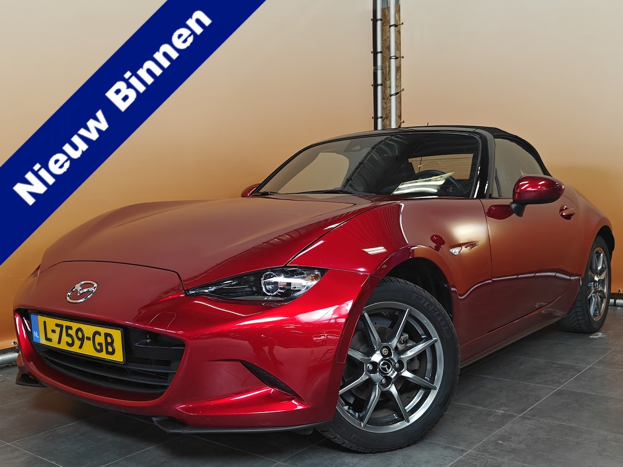 Mazda MX-5 - 1.5 SkyActiv-G 132 Luxury dealer onderhouden fabrieksgarantie 5/27 - AutoWereld.nl