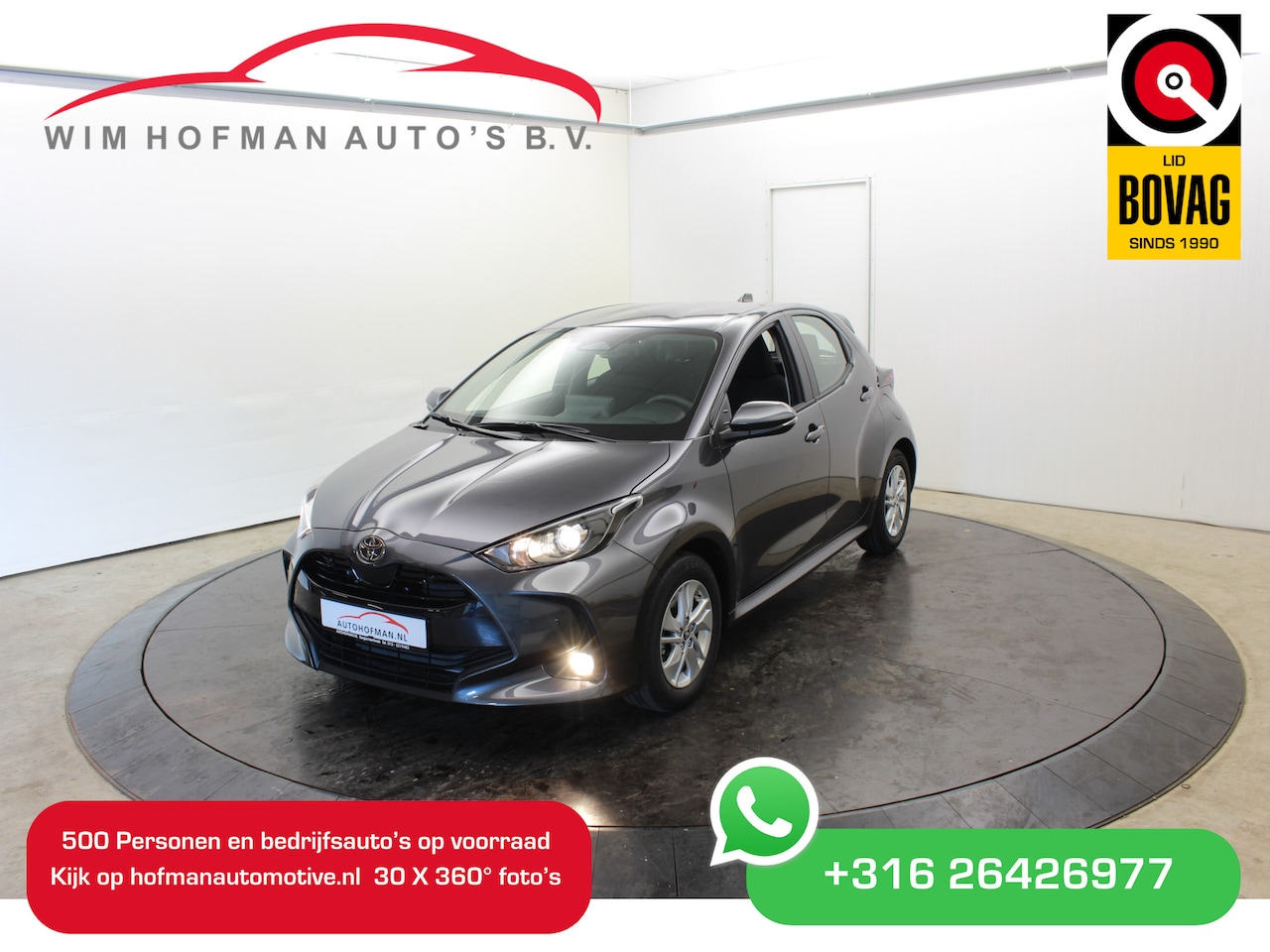 Toyota Yaris - 1.5 Hyb Nieuw Rijklaar Camera PDC v+a Stoel/Stuur Verwarming Adaptive Cruise Control - AutoWereld.nl