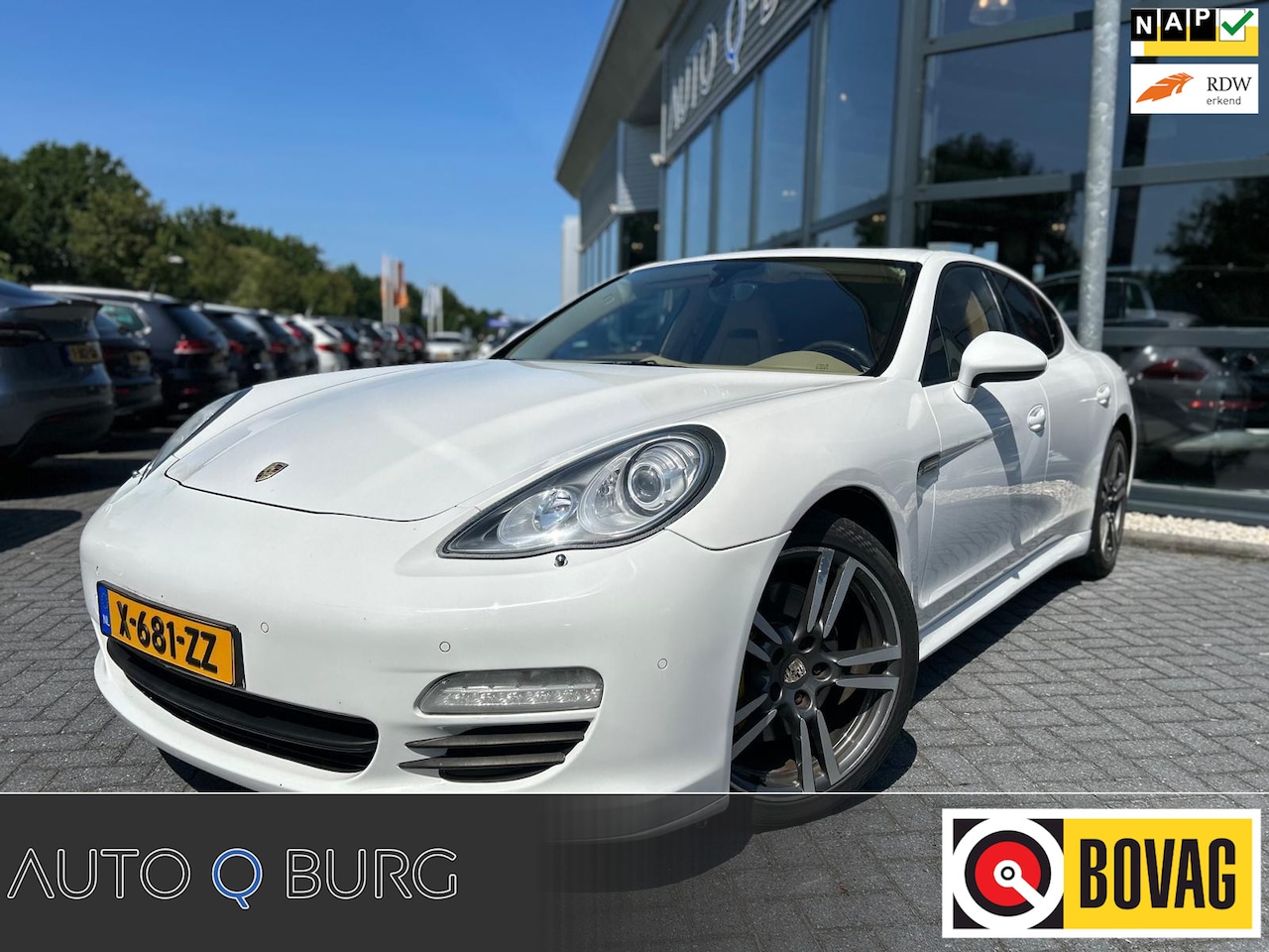 Porsche Panamera - 3.6 4 | Automaat | Panorama | Dealer onderhouden | Navi | Climate | Leder | PDC | - AutoWereld.nl