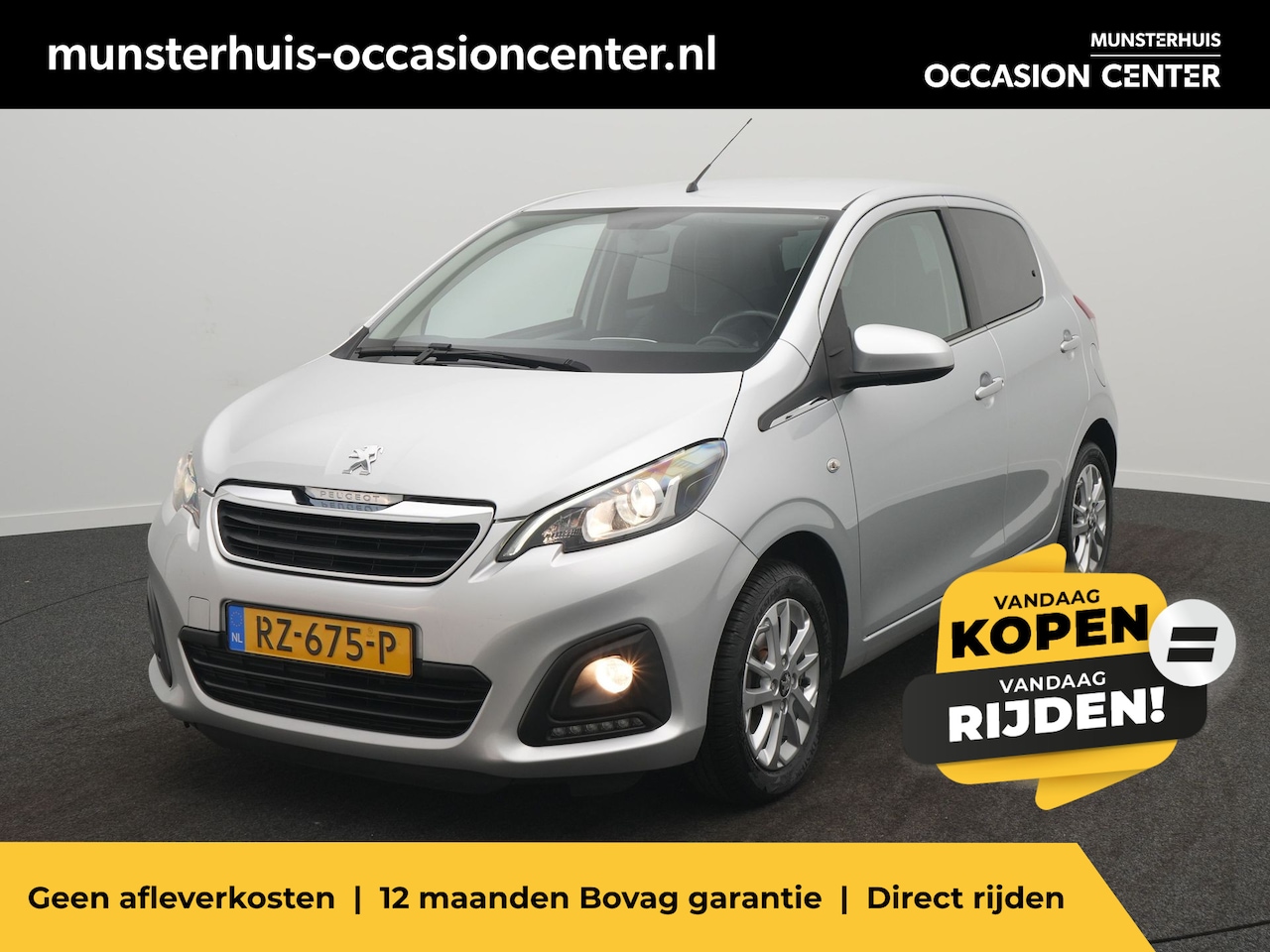 Peugeot 108 - 1.0 e-VTi Active - RIJKLAARPRIJS - All seasonbanden - Achteruitrijcamera - DAB - AutoWereld.nl