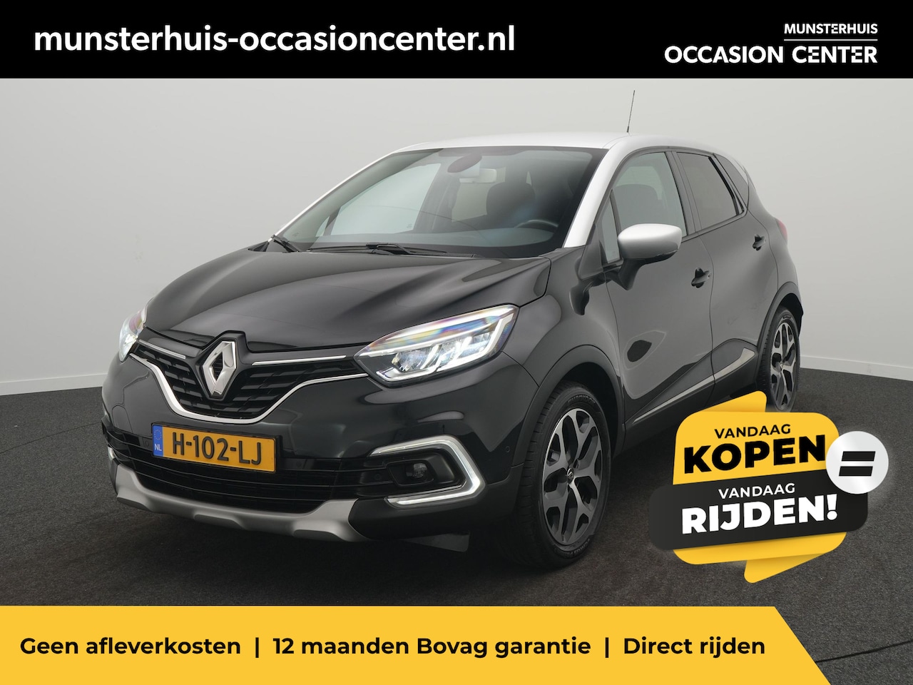 Renault Captur - TCe 90 Intens - RIJKLAARPRIJS - Achteruitrijcamera - Trekhaak - AutoWereld.nl