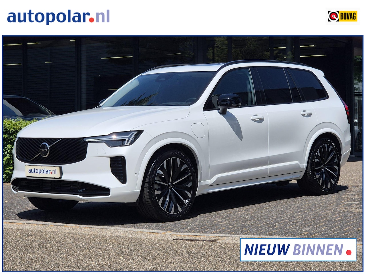 Volvo XC90 - 2.0 T8 Plug-in hybrid AWD Ultra Dark LongeRange/Luchtvering/Trekhaak/Panodak etc. - AutoWereld.nl