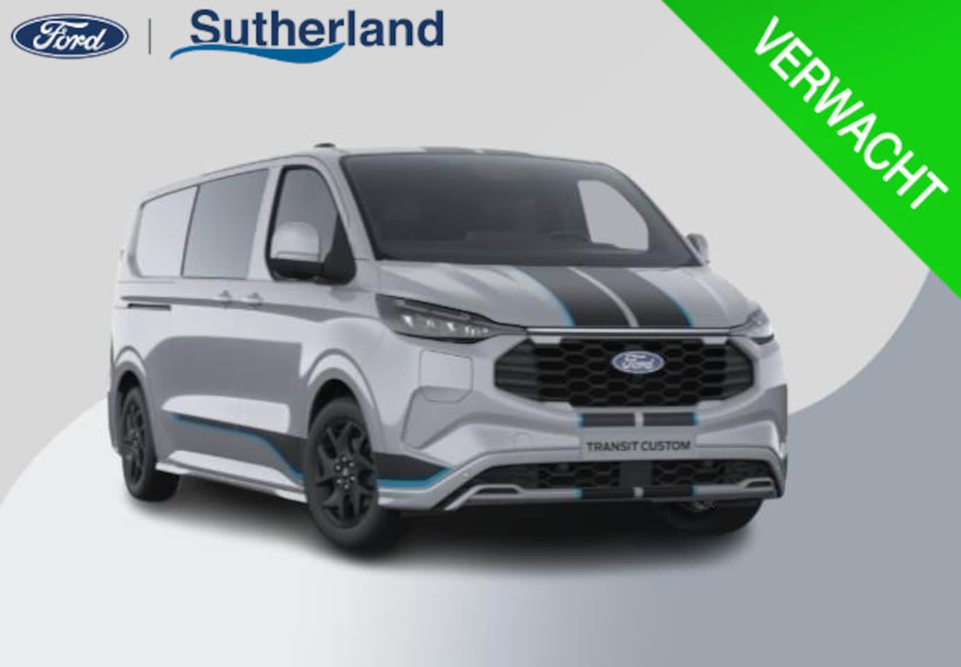 Ford Transit Custom - 320 2.5 PHEV L2H1 Sport DC 233pk | Dubbele zijschuifdeur | Inklapbare trekhaak | 19 inch l - AutoWereld.nl