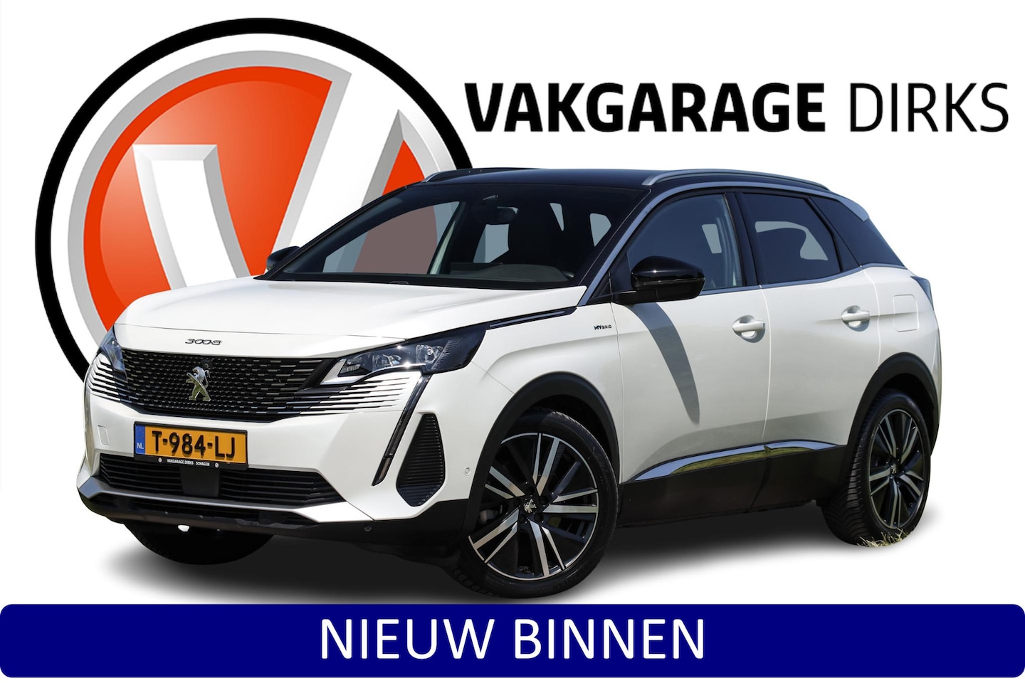 Peugeot 3008 - 1.6 HYbrid GT 225 pk ✅ Leder ✅ ACC ✅ LED - AutoWereld.nl