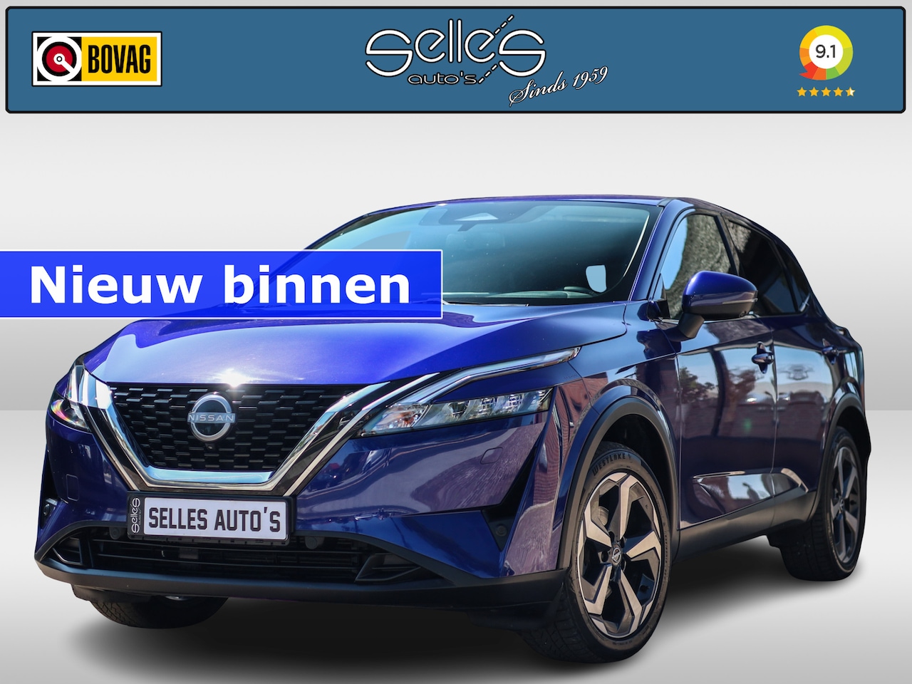 Nissan Qashqai - 1.3 MHEV Xtronic N-Connecta Stuur en Stoelverwarming | Adaptive cruisecontrol | Applecarpl - AutoWereld.nl