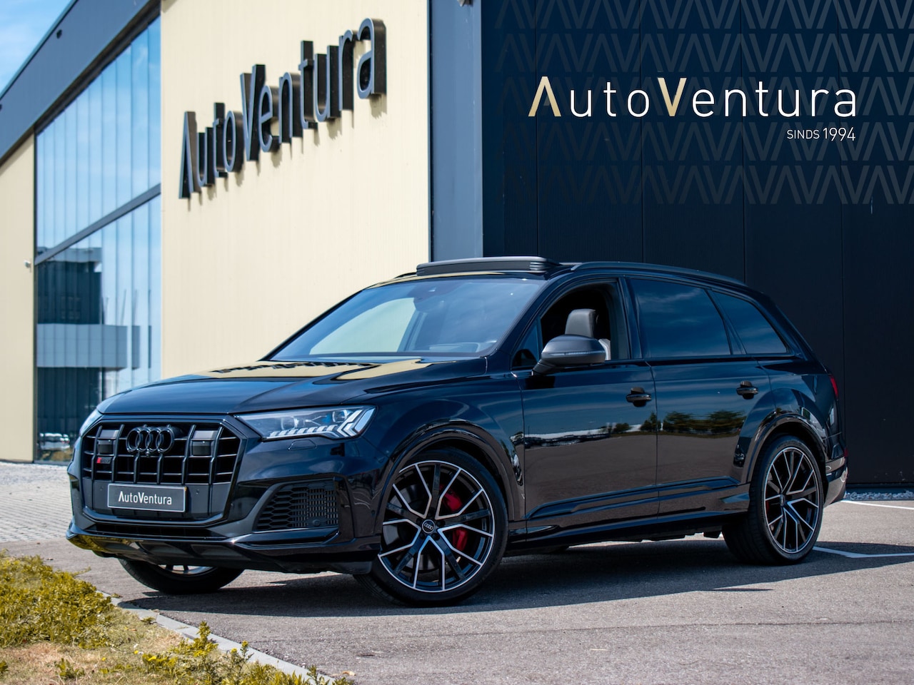 Audi Q7 SQ7 - 4.0 TFSI quattro 7p Trekhaak | Schuif-/ kantel Pano | Matrix LED | B&O | Adapt. Cruise - AutoWereld.nl