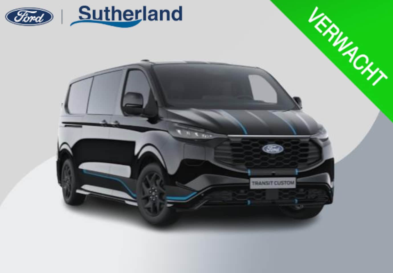 Ford Transit Custom - 320 2.5 PHEV L2H1 Sport DC 233pk | Dubbele zijschuifdeur | Inklapbare trekhaak | 19 inch l - AutoWereld.nl
