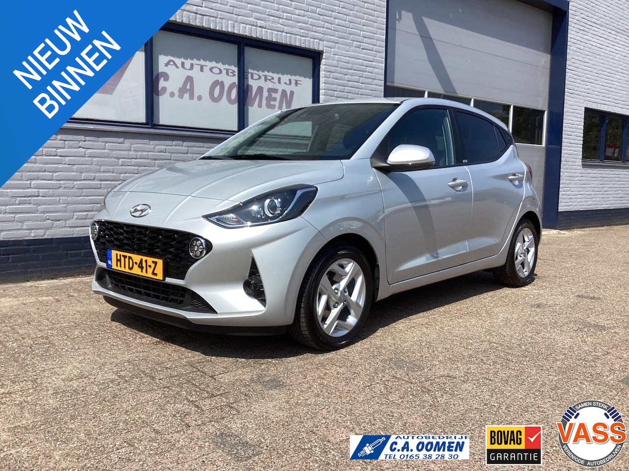 Hyundai i10 - 1.2 MPI Automaat om velgen mistlampen Aico ecc Afleverklaar met Garantie - AutoWereld.nl