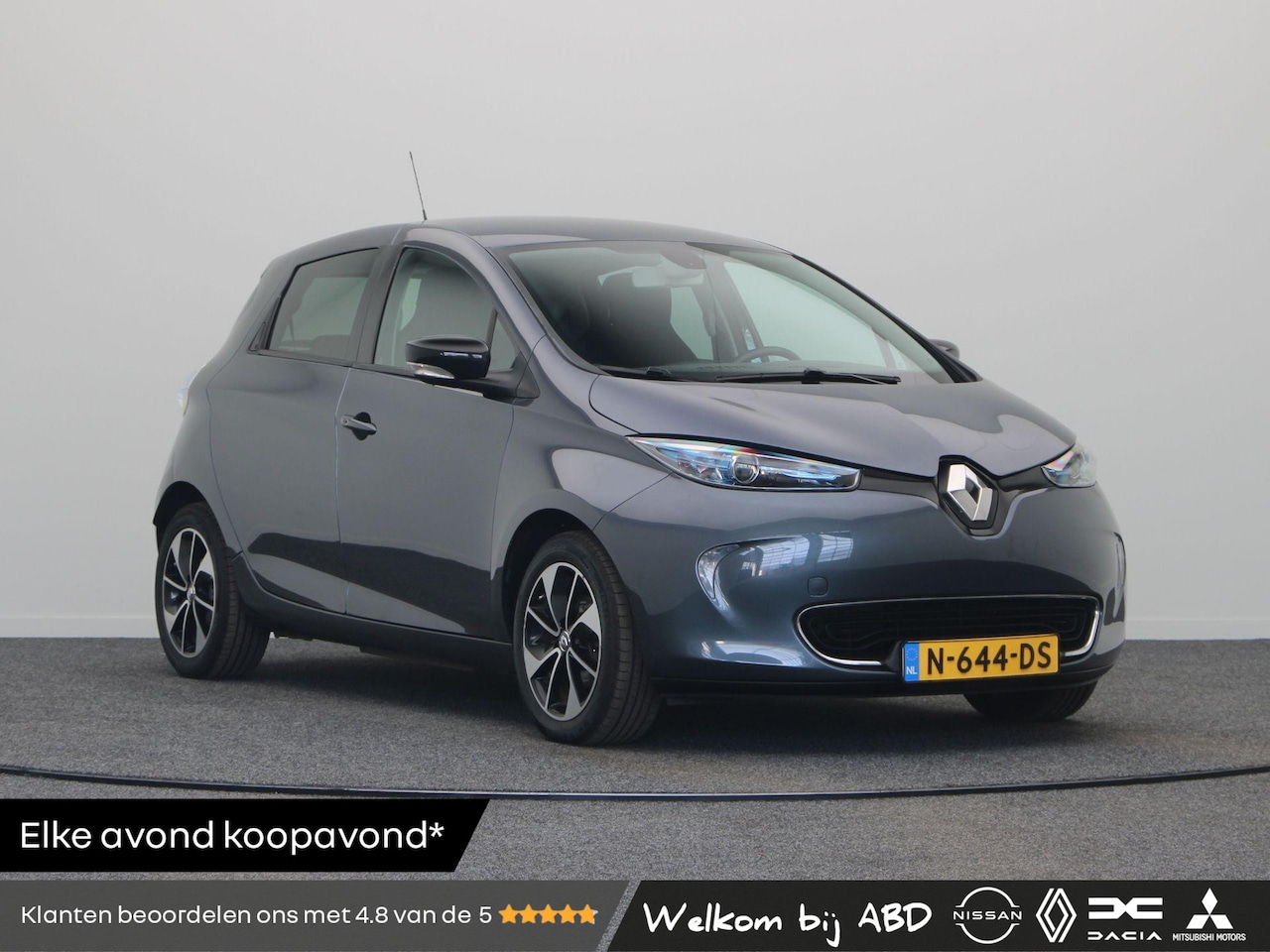 Renault Zoe - R90 Intens 41 kWh (ex Accu) | Navigatie | Climate Control | Accu Score 90% - AutoWereld.nl