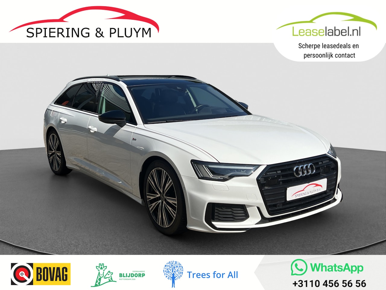 Audi A6 Avant - 55 TFSI e quattro Competition 3X S Line | Pano | Mem. Stoel | Stoelventilatie | Trekhaak - AutoWereld.nl