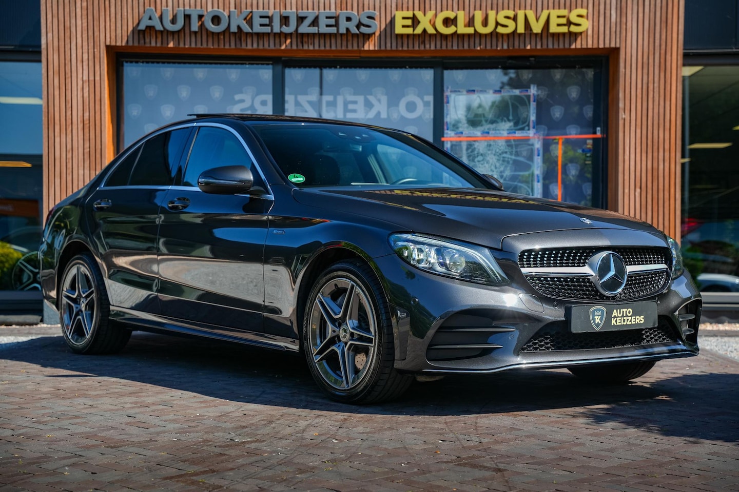 Mercedes-Benz C-klasse - 300 de AMG Line Pano Navi - AutoWereld.nl
