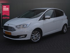 Ford C-Max - BJR 2018 1.0 126 PK Titanium AIRCO / PDC VOOR EN ACHTER / TREKHAAK / STUURBEKR. / ELECTR.