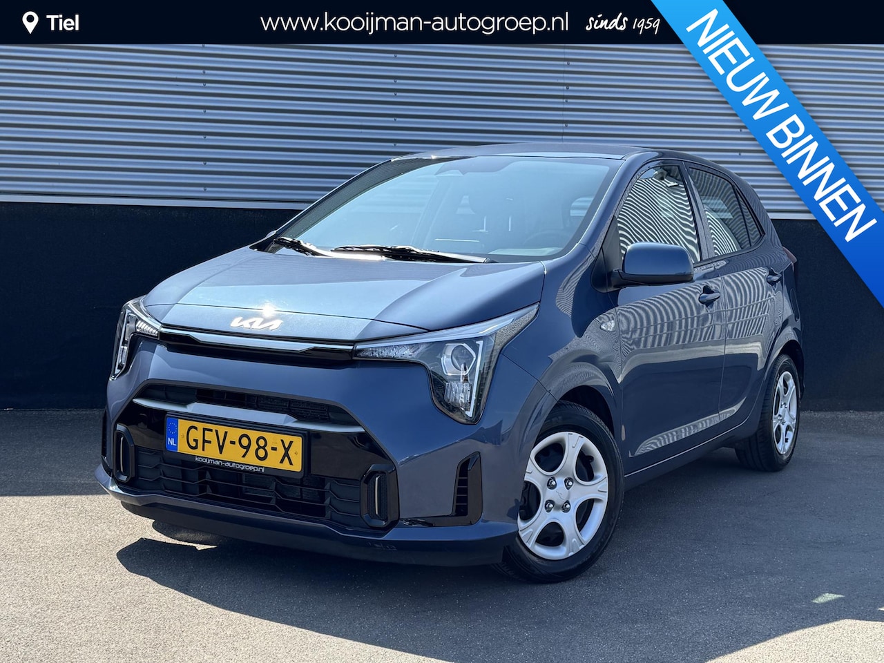 Kia Picanto - 1.0 DPI DynamicLine Navigatie, Cruise control, Achteruitrijcamera, Parkeersensoren, Nieuw - AutoWereld.nl