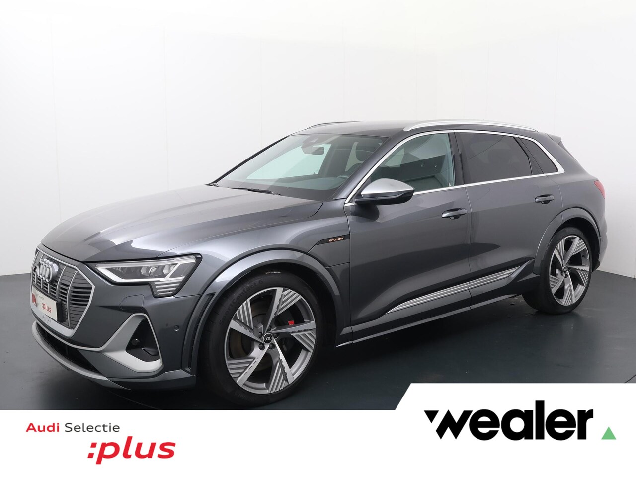 Audi e-tron - S quattro 95 kWh | 503 PK | SoH 100% | Trekhaak | S Line | half lederen bekleding | Lichtm - AutoWereld.nl