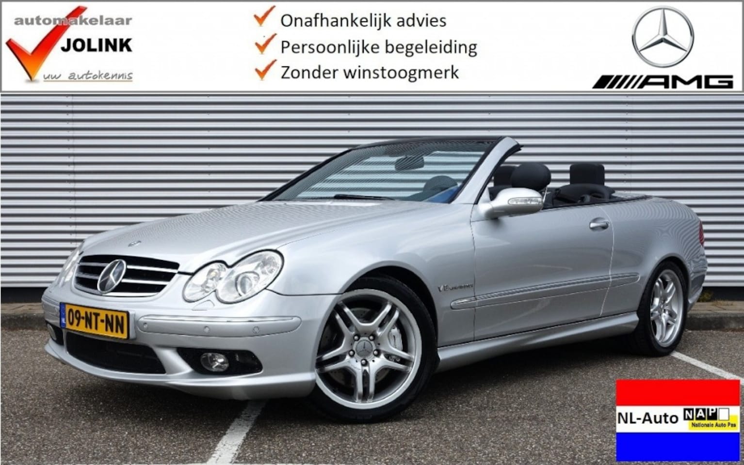 Mercedes-Benz CLK-Klasse - 55 AMG 5.4i V8 Compressor Avantgarde I NL-Auto I Youngtimer I - AutoWereld.nl