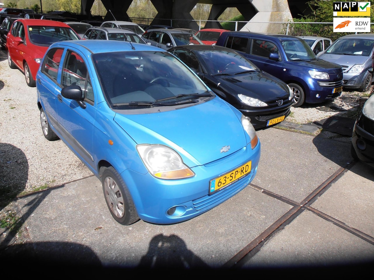 Chevrolet Matiz - 0.8 Breeze st bekr airco 5drs nap apk - AutoWereld.nl