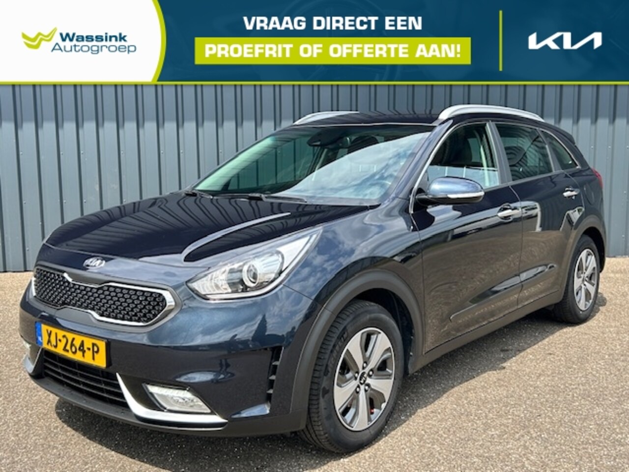 Kia Niro - 1.6 GDi Hybrid 141pk DCT6 DynamicLine | Trekhaak | Navigatie | Cruise Control | - AutoWereld.nl