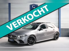 Mercedes-Benz A-klasse - 220 AMG Line LED/SFEER/PANORAMADAK/HALF LEER+S.VERWARMING/19" LMV/PDC/LINE/ACC/ECC/12 MDN