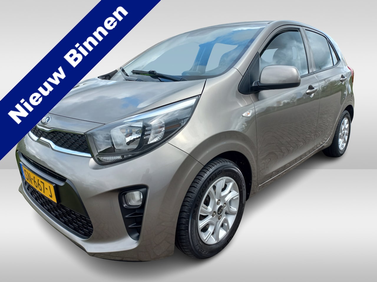 Kia Picanto - 1.0 CVVT ComfortPlusLine Navigator 1.0 CVVT ComfortPlusLine Navigator - AutoWereld.nl