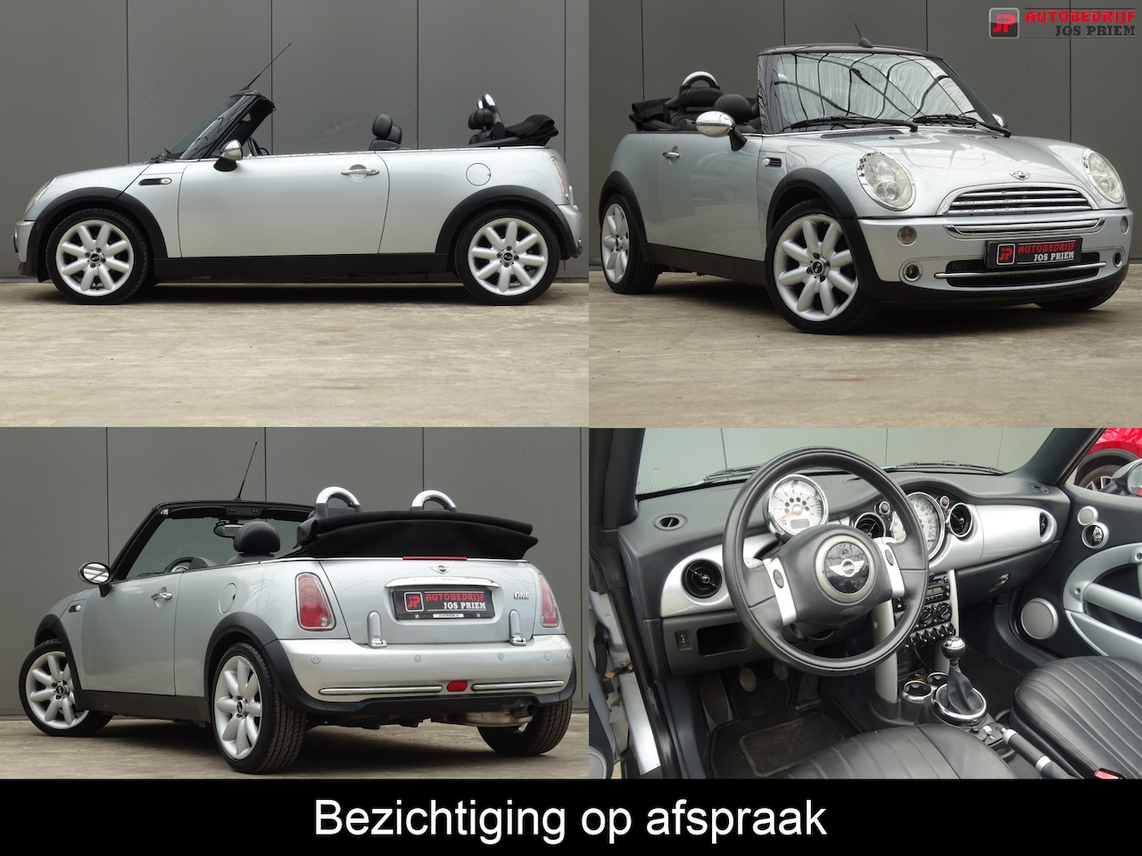 MINI Cabrio - Mini 1.6 One Salt * AIRCO * PDC * INRUIL KOOPJE !! - AutoWereld.nl