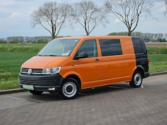 Volkswagen Transporter - 2.0 TDI L2H1 DC airco, navi, trekhaak, 150Pk, Euro6
