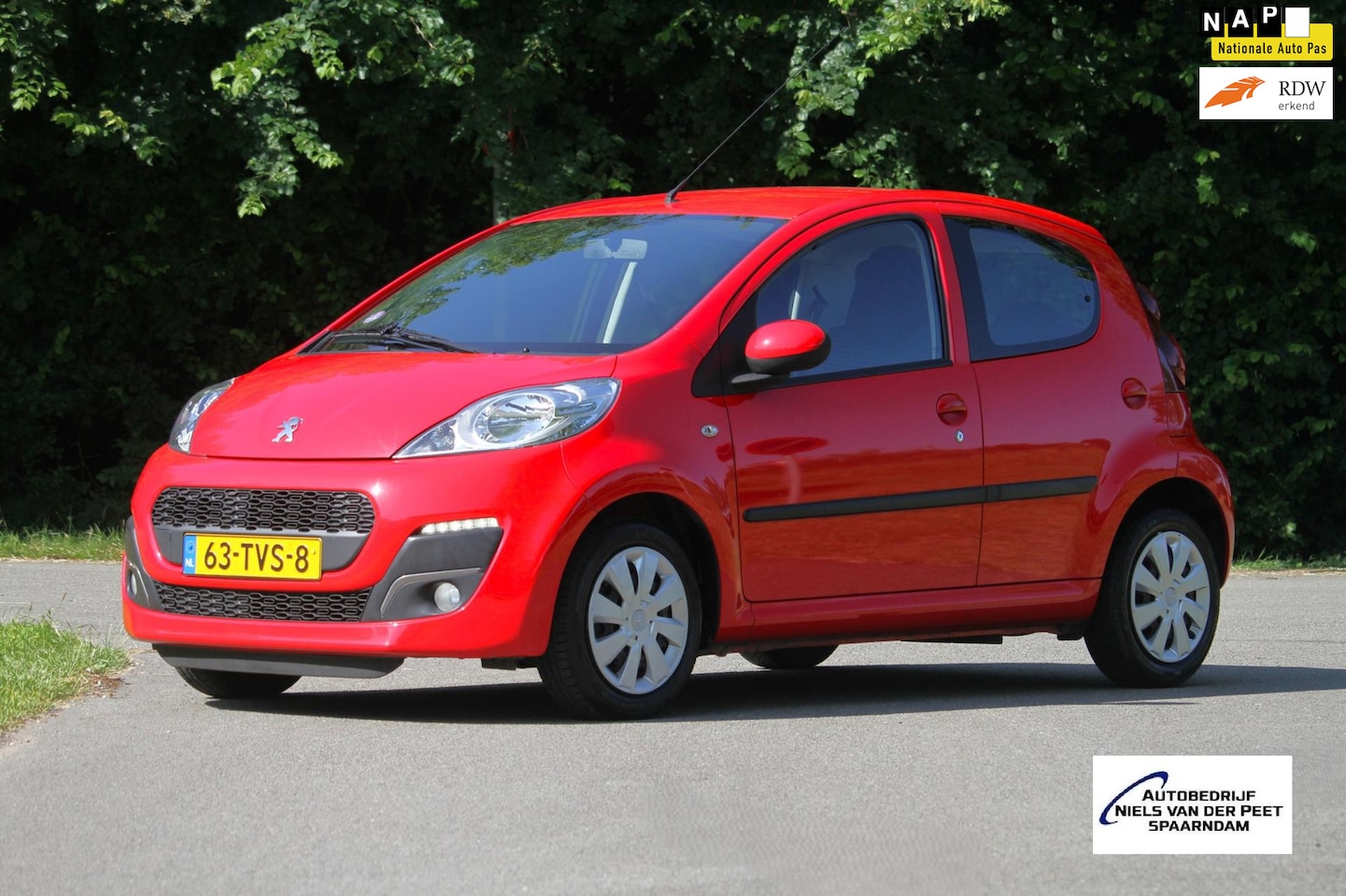 Peugeot 107 - 1.0 12V Active Premium 5 deurs Automaat / Airco / Recent onderhouden / Dagrijverlichting / - AutoWereld.nl