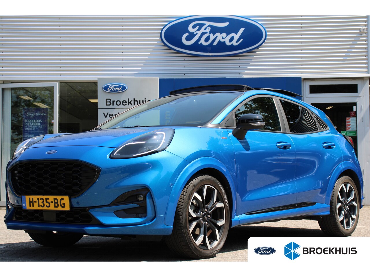 Ford Puma - 1.0EB HYBRID 155PK ST-LINE X FIRST EDITION | NL-AUTO! | PANODAK | AFN. TREKHAAK | ADAPTIVE - AutoWereld.nl