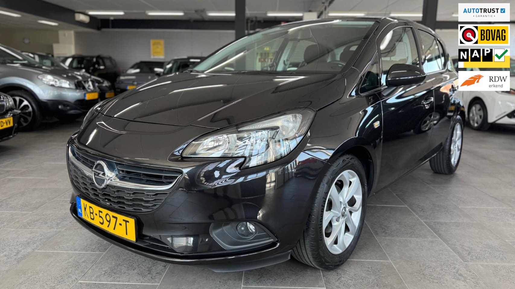 Opel Corsa - 1.4 Edition 5-deurs airco elektrische pakket cruise controle lm-velgen - AutoWereld.nl