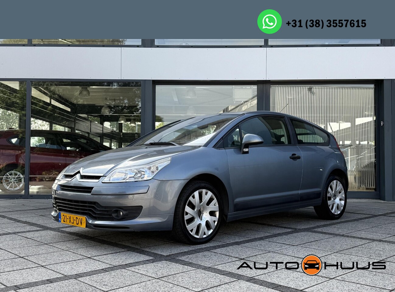 Citroën C4 Coupé - 1.6-16V Image 3-drs Zo meenemen of Export | Airco | PDC | Trekhaak | - AutoWereld.nl