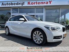 BMW 1-serie - 114i Business+ Sport Line/leder/airco/bi xenon/navi/cruise control/net grote beurt gehad i