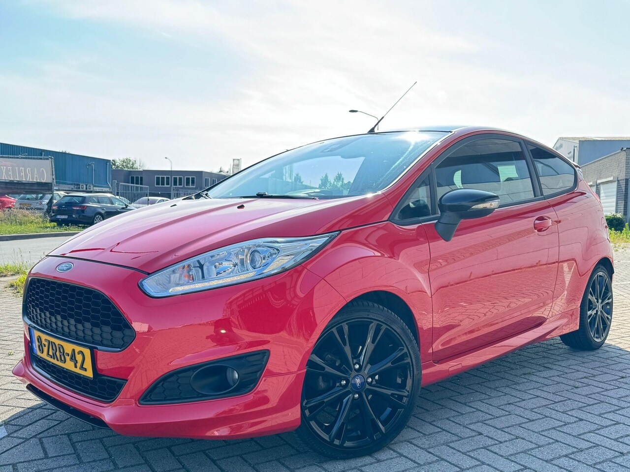 Ford Fiesta - 1.0 EcoBoost Red/Black Edition 140pk/NAP/NAVI - AutoWereld.nl