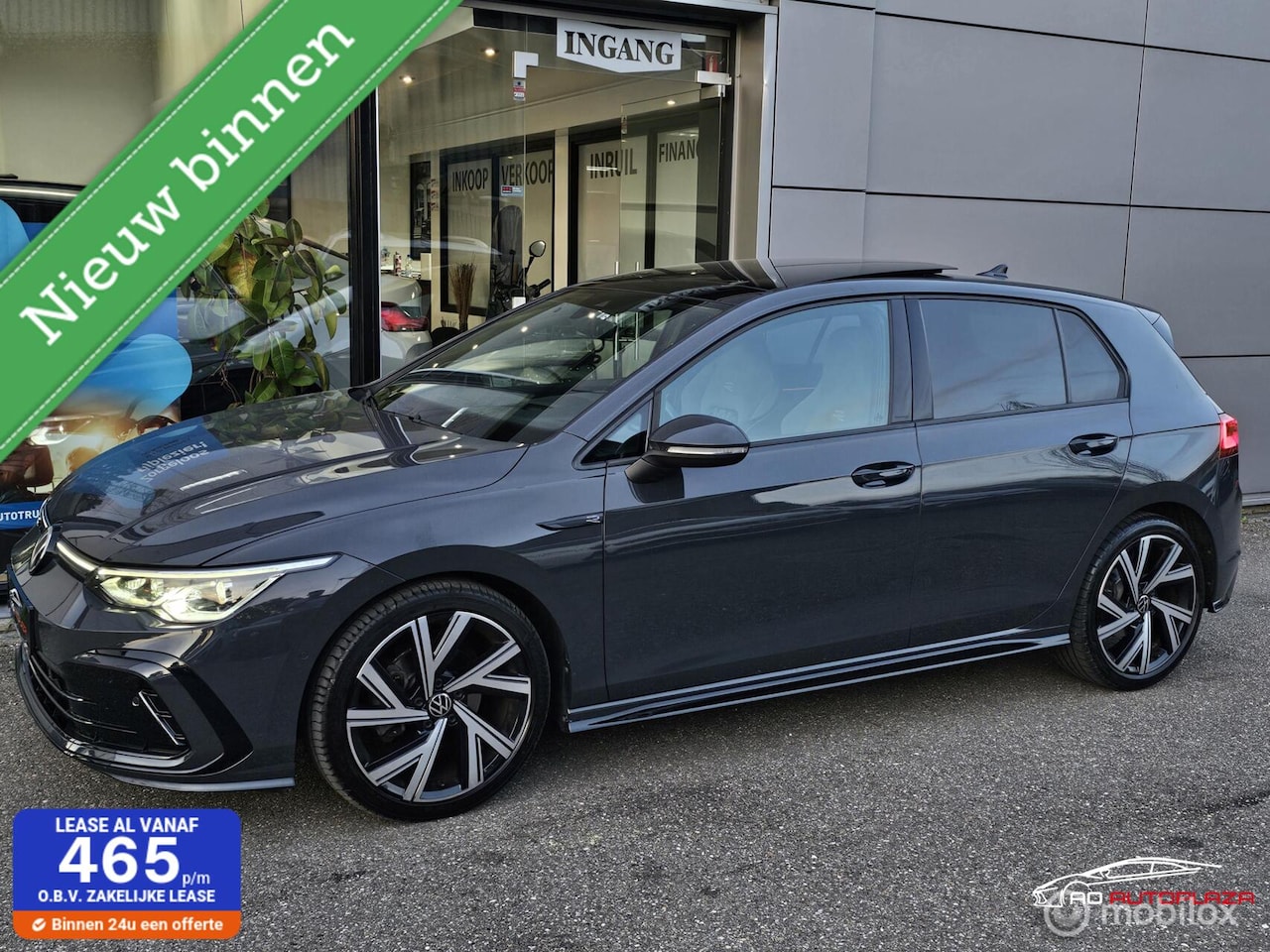 Volkswagen Golf - 1.5 eTSI R-Line Panorama/HUD/Harman Kardon/Keyless - AutoWereld.nl