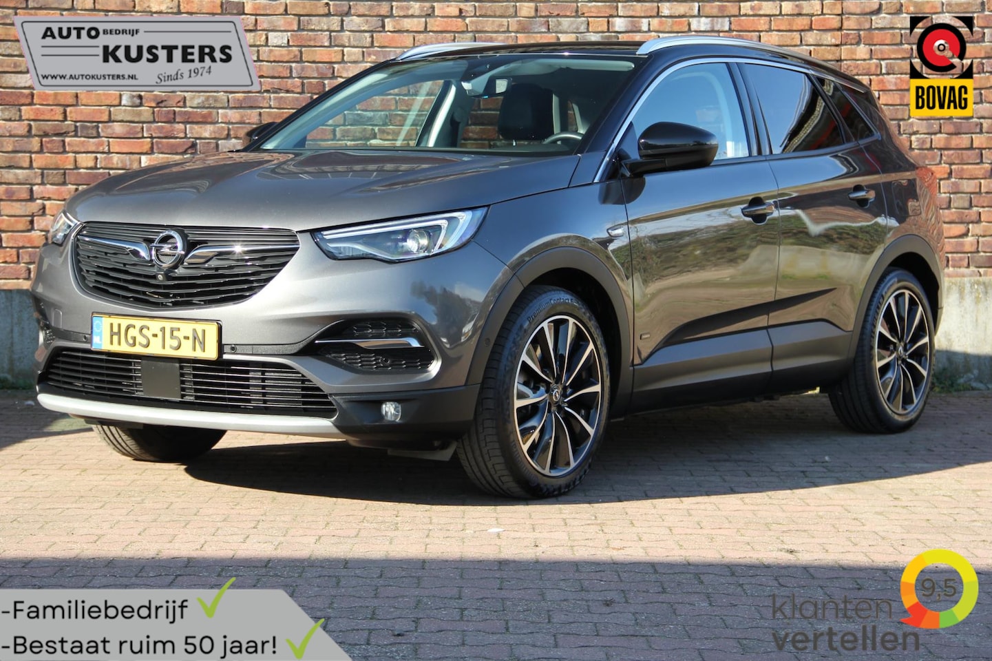 Opel Grandland X - 1.6 Turbo Ultimate |Stoelverkoeling| vooruit verwarming| - AutoWereld.nl