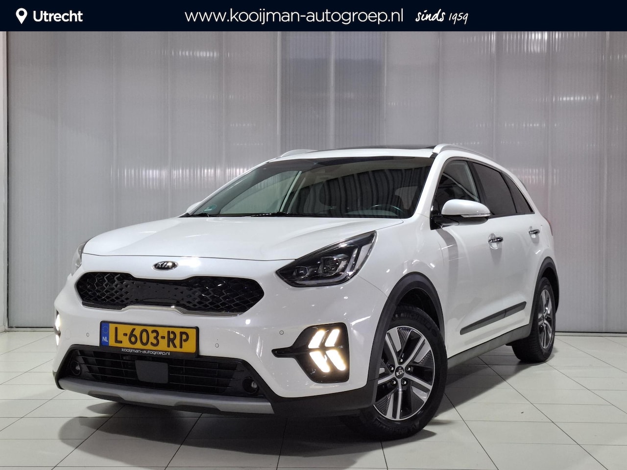 Kia Niro - 1.6 GDi Hybrid DynamicPlusLine Trekhaak, Apple Carplay/Android Auto, stoel en stuur verwar - AutoWereld.nl