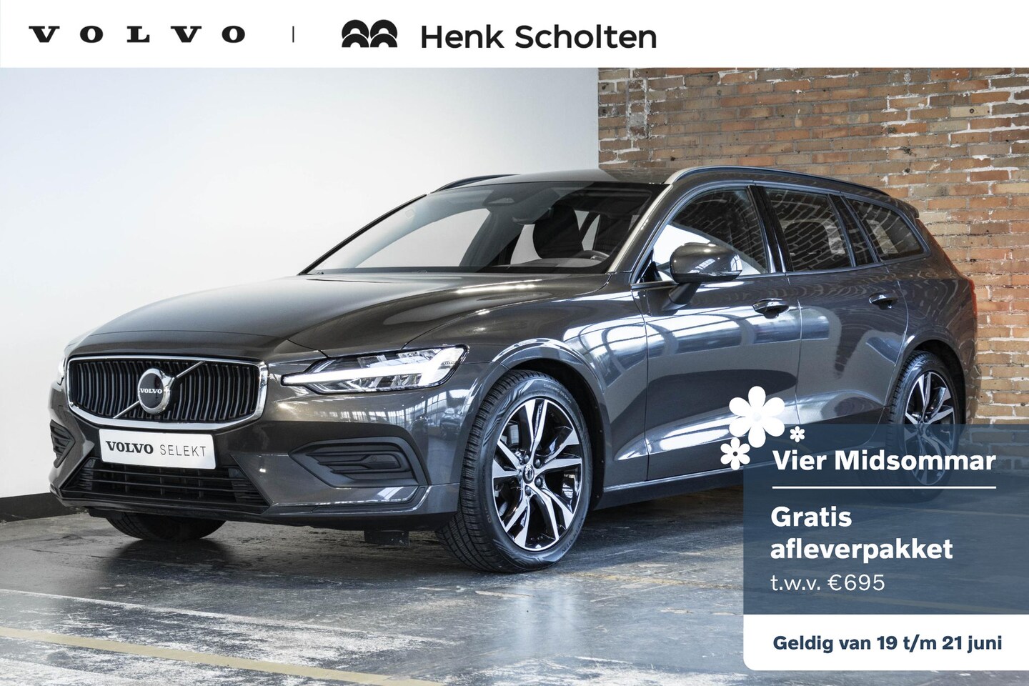 Volvo V60 - B3 Automaat Essential Edition | BLIS | Adaptive Cruise control | Stuur- en stoelverwarming - AutoWereld.nl
