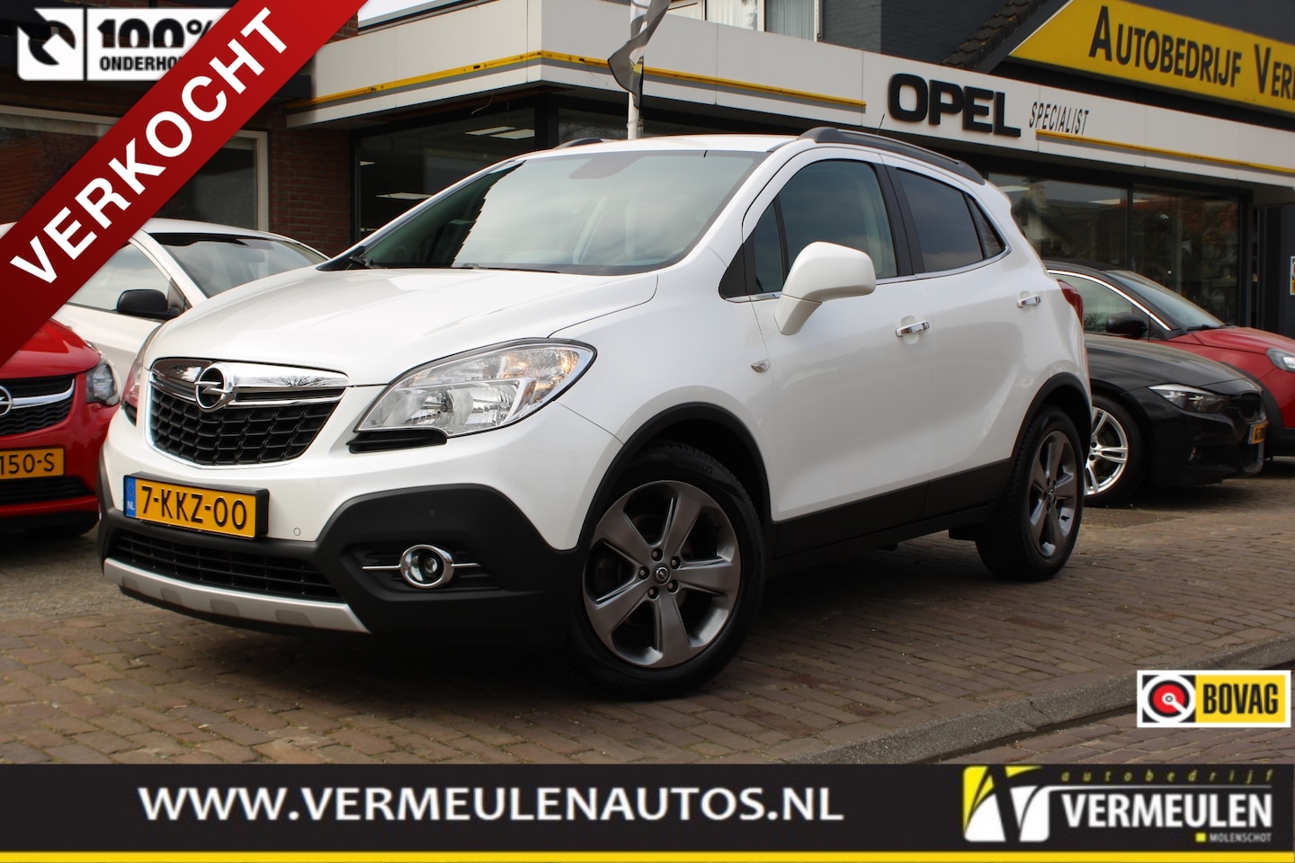 Opel Mokka - 1.6 115PK Cosmo + 18"/ Navi/ Clima/ Cruise/ Winterpakket/ Camera/ NL auto - AutoWereld.nl