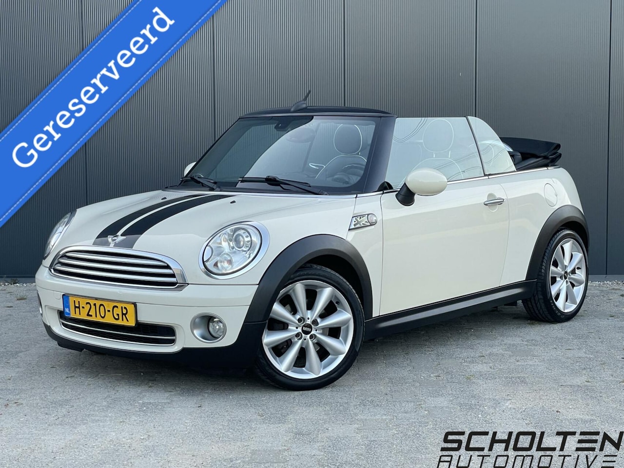 MINI Cabrio - 1.6 Cooper Chili Leder H&K Xenon Cruise Clima Stoelverwarming - AutoWereld.nl
