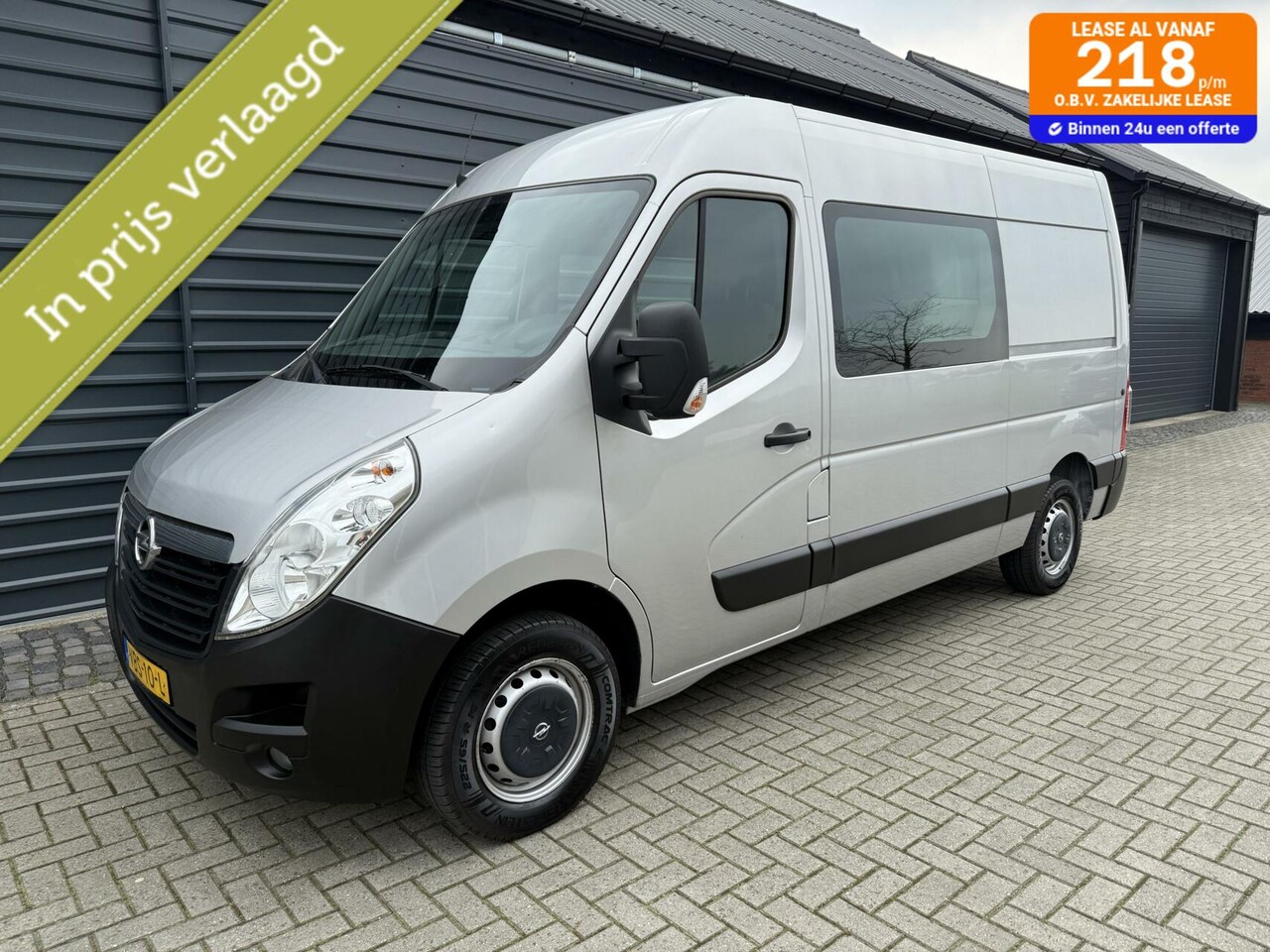 Opel Movano - 2.3 Turbo 146 Pk L2H2 Dubbele Cabine Camera - AutoWereld.nl