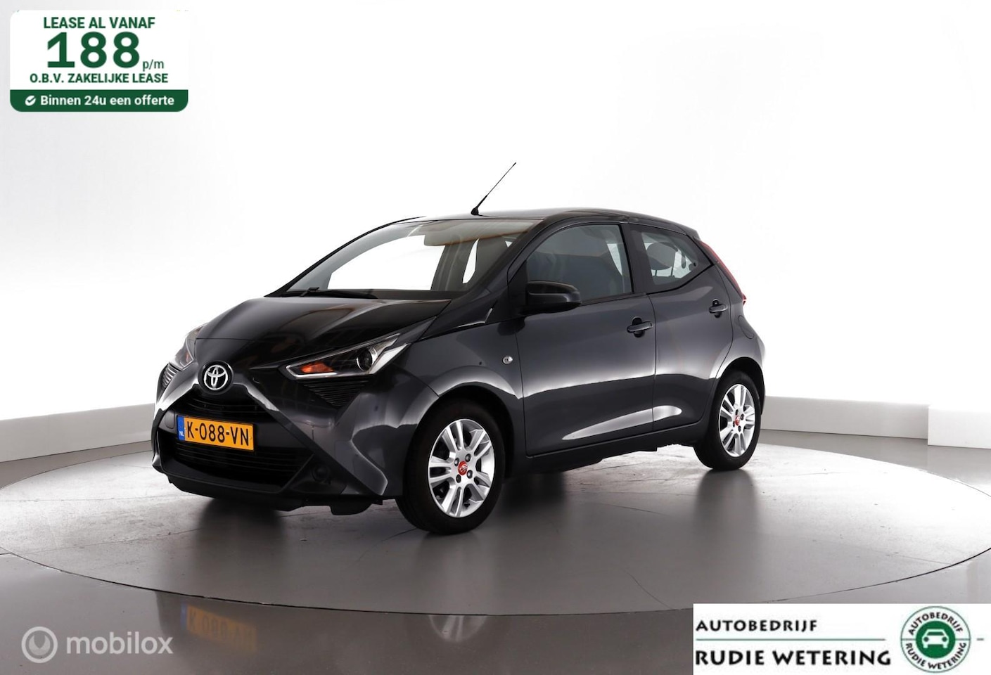Toyota Aygo - 1.0 VVT-i 72pk X-Play applecarplay|airco|camera|dab|lmv15 - AutoWereld.nl