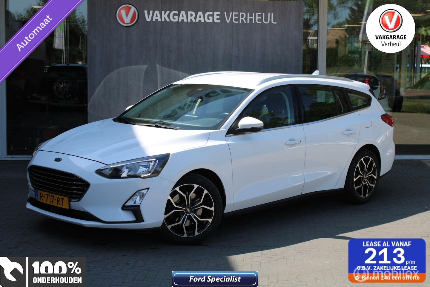 Ford Focus Wagon - 1.0 EcoBoost|Titanium|Automaat|Boekjes - AutoWereld.nl