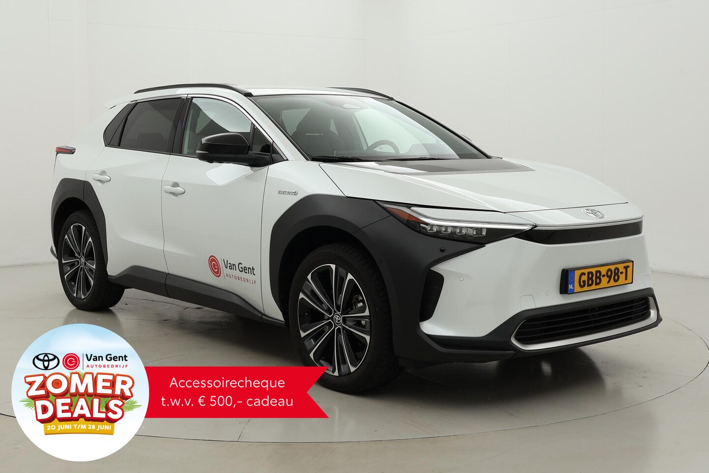 Toyota bZ4X - Premium 71 kWh | 20 inch | 360 camera | Matrix LED | JBL | Dodehoek detectie | Navigatie | - AutoWereld.nl