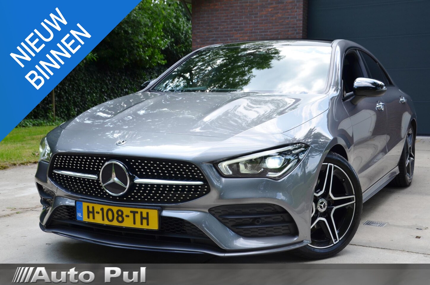 Mercedes-Benz CLA-Klasse - 180 d Business Solution AMG Automaat/Navi/Ecc/Pdc/Panoramadak/Matrix LED koplampen/Stoelve - AutoWereld.nl