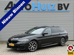 BMW 5-serie Touring - 520d M Sport Panoramadak ACC LED 19 Inch Stuurverwarming Carplay Achteruitrijcamera Stuurv