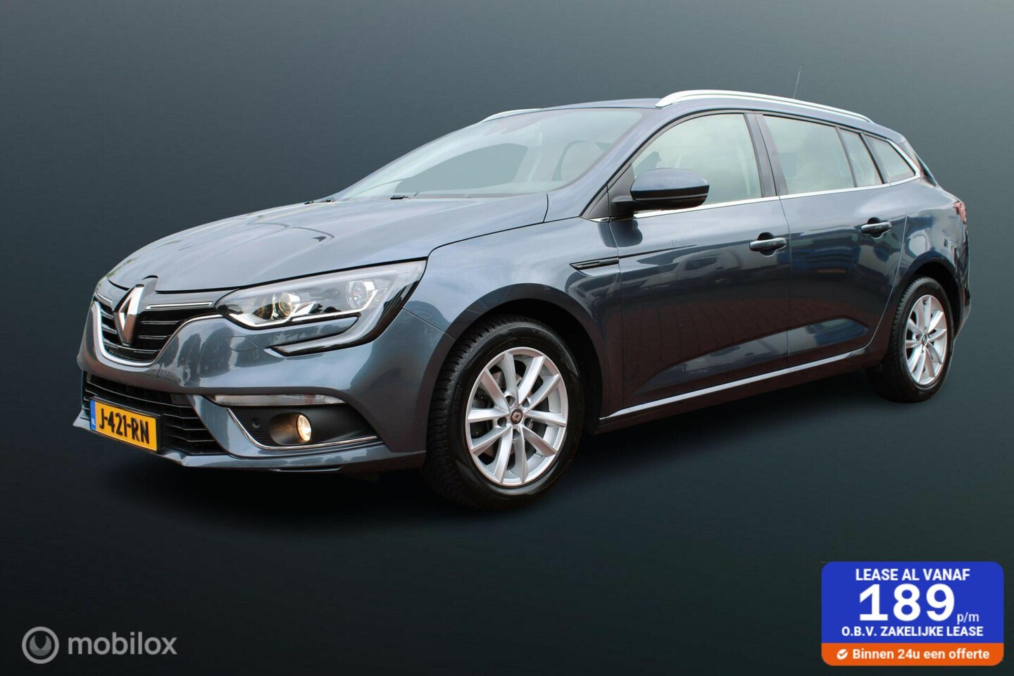 Renault Mégane Estate - 1.3 TCe Limited 1.3 TCe Limited 140 PK, Stoel verwarming, Pdc voor + achter, Clima, App connect, Cruise, N - AutoWereld.nl