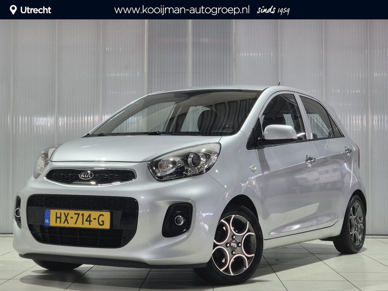 Kia Picanto - 1.0 CVVT ColorLine 1.0 CVVT ColorLine , Bluetooth, cruise control, climate controle. - AutoWereld.nl