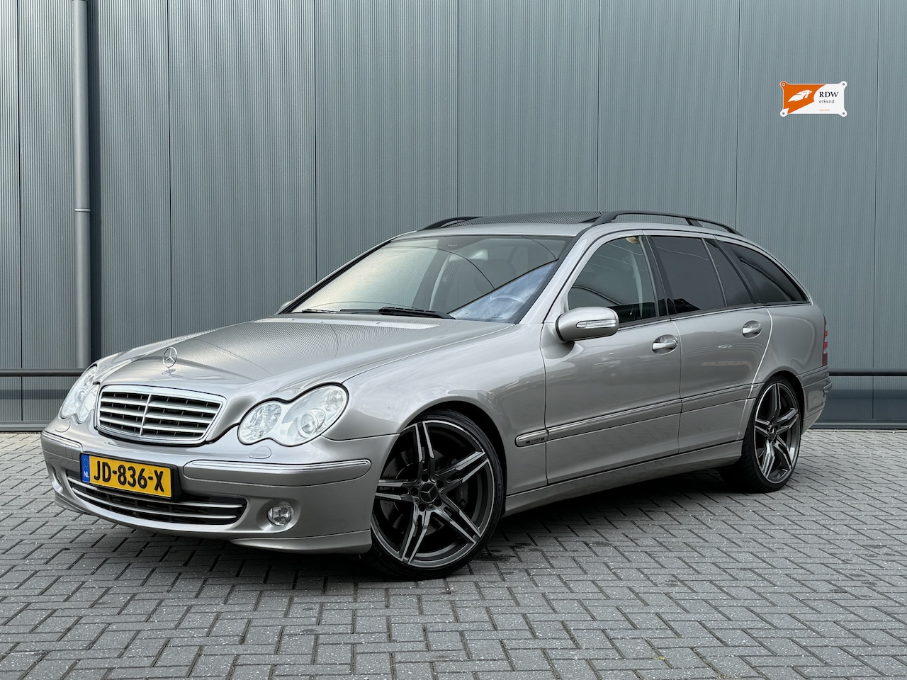 Mercedes-Benz C-klasse Combi - 200 K. Elegance 163pk AUT | 2005 | Schuifdak | Afn. Trekh. | Stoelverw. - AutoWereld.nl