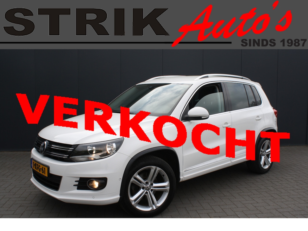 Volkswagen Tiguan - 1.4 TSI Sport&Style 4Motion R-LINE - NAVIGATIE - TREKHAAK - PDC - AutoWereld.nl
