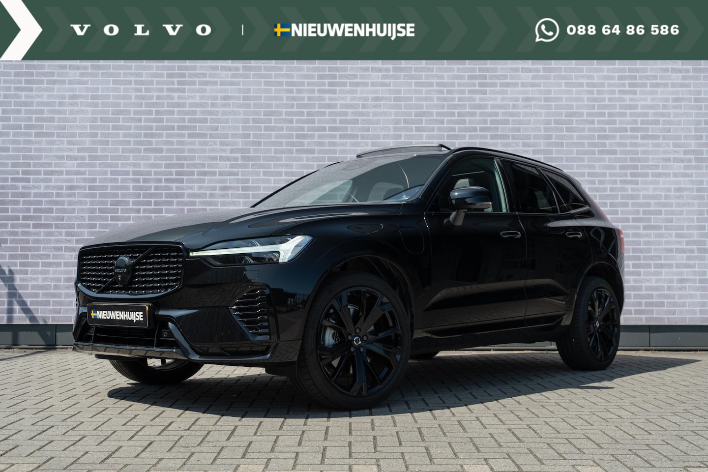 Volvo XC60 - T8 AWD 455 pk Black Edition Recharge Ultimate | Luchtvering | Trekhaak | Panoramadak | Hea - AutoWereld.nl