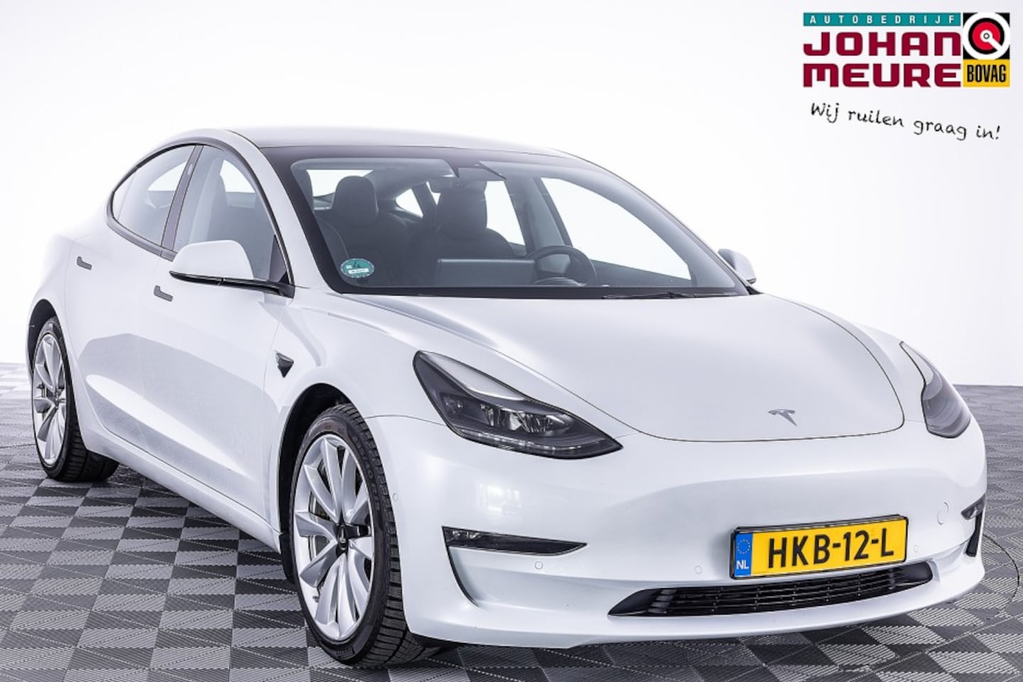 Tesla Model 3 - Long Range RWD Long Range AWD 75 kWh | PANORAMADAK | LEDER - AutoWereld.nl