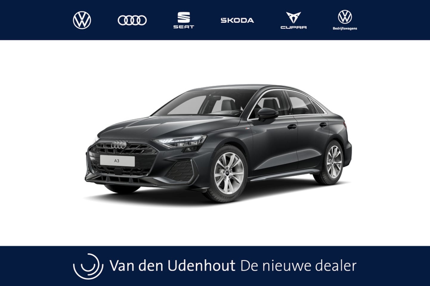 Audi A3 Limousine - 30 TFSI 116 S tronic S edition | Aluminium optiek in het interieur | Assistentiepakket Rij - AutoWereld.nl